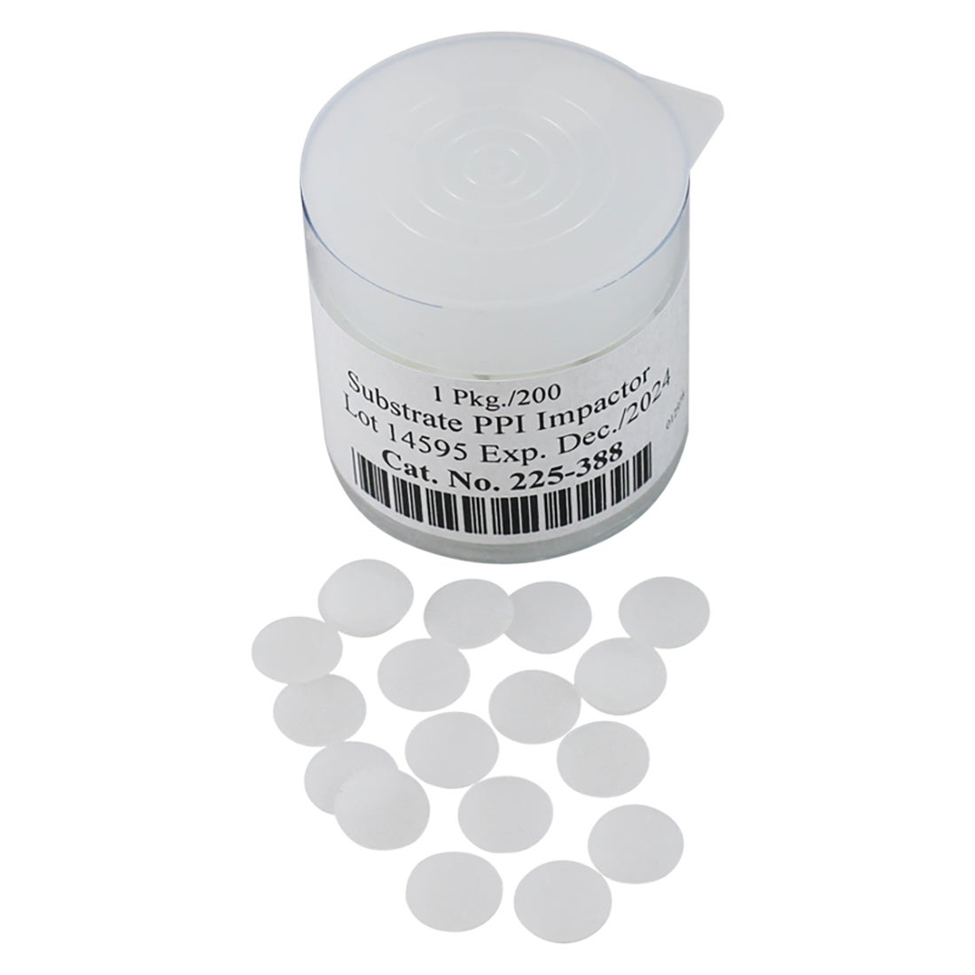 Parallel Particle Impactor (PPI) Impaction Substrates, Pre-Oiled, 200Pk