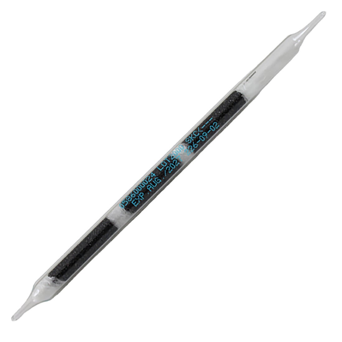 Sorbent Tube, Anasorb CSC (Coconut Shell Charcoal), 8 x 150-mm size, 3 sections 350/350/350 mg sorbent, 20/40 mesh, 50Pk