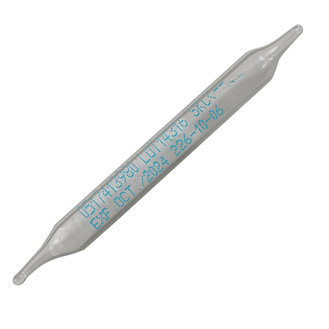 Sorbent Tube, Silica Gel, treated w/sulfuric acid, 7 x 70-mm size, 2 sections, 200/100 mg sorbent, 20/40 mesh, 50Pk